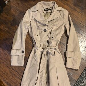 DKNY Classic Tan Trench Coat